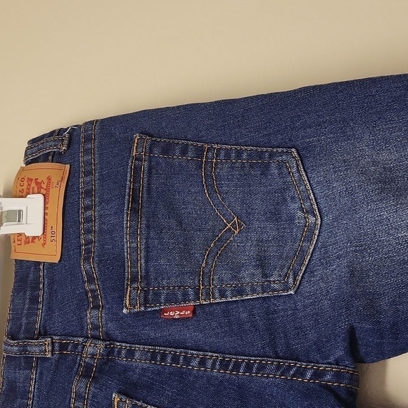 Kids Levi's 510 Skinny Jeans in Size US 7 - Picture 7 of 10